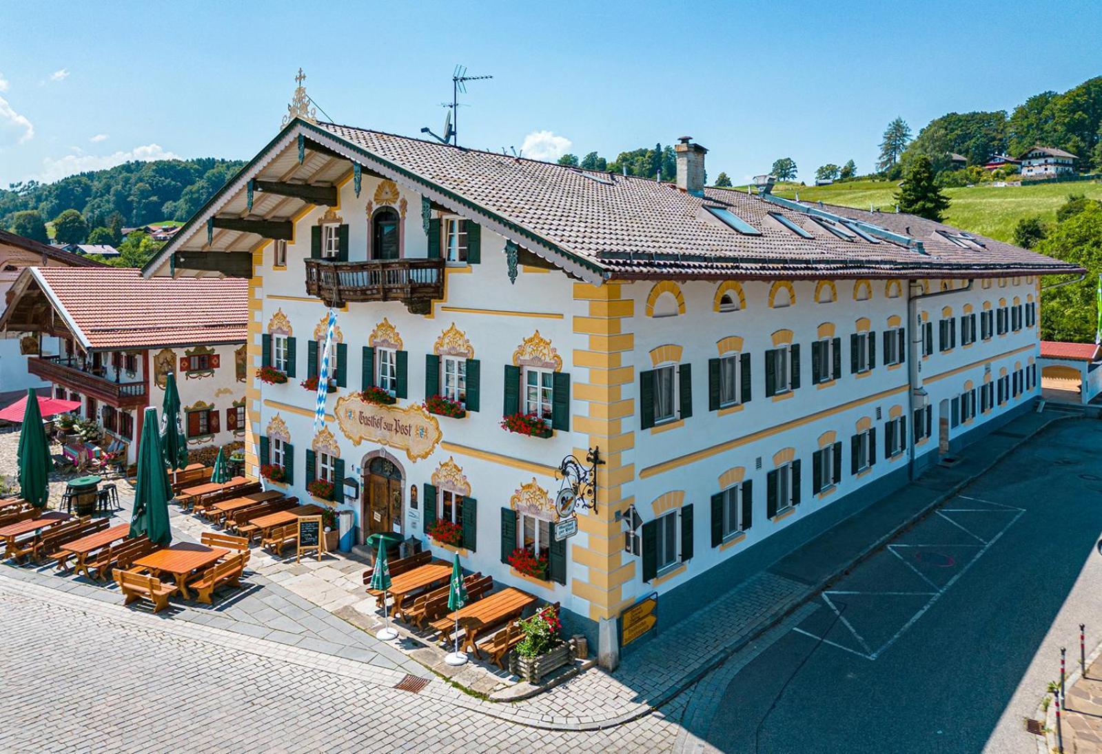 Gasthof-Hotel Zur Post Samerberg Eksteriør bilde